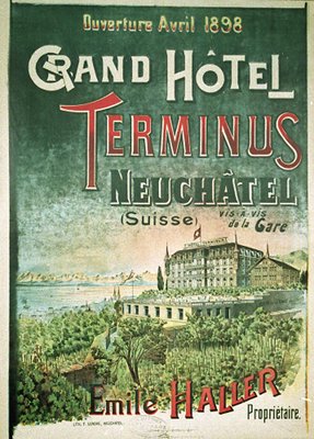 Hôtel Alpes et Lac Neuchâtel - Histoire