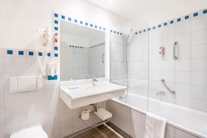 Hôtel Alpes et Lac Neuchâtel – Salle de bain